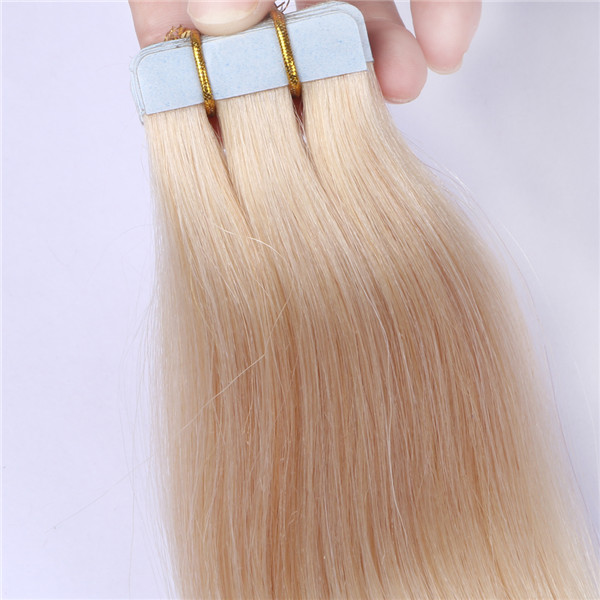 Russian tape hair extensions blonde hair XS107